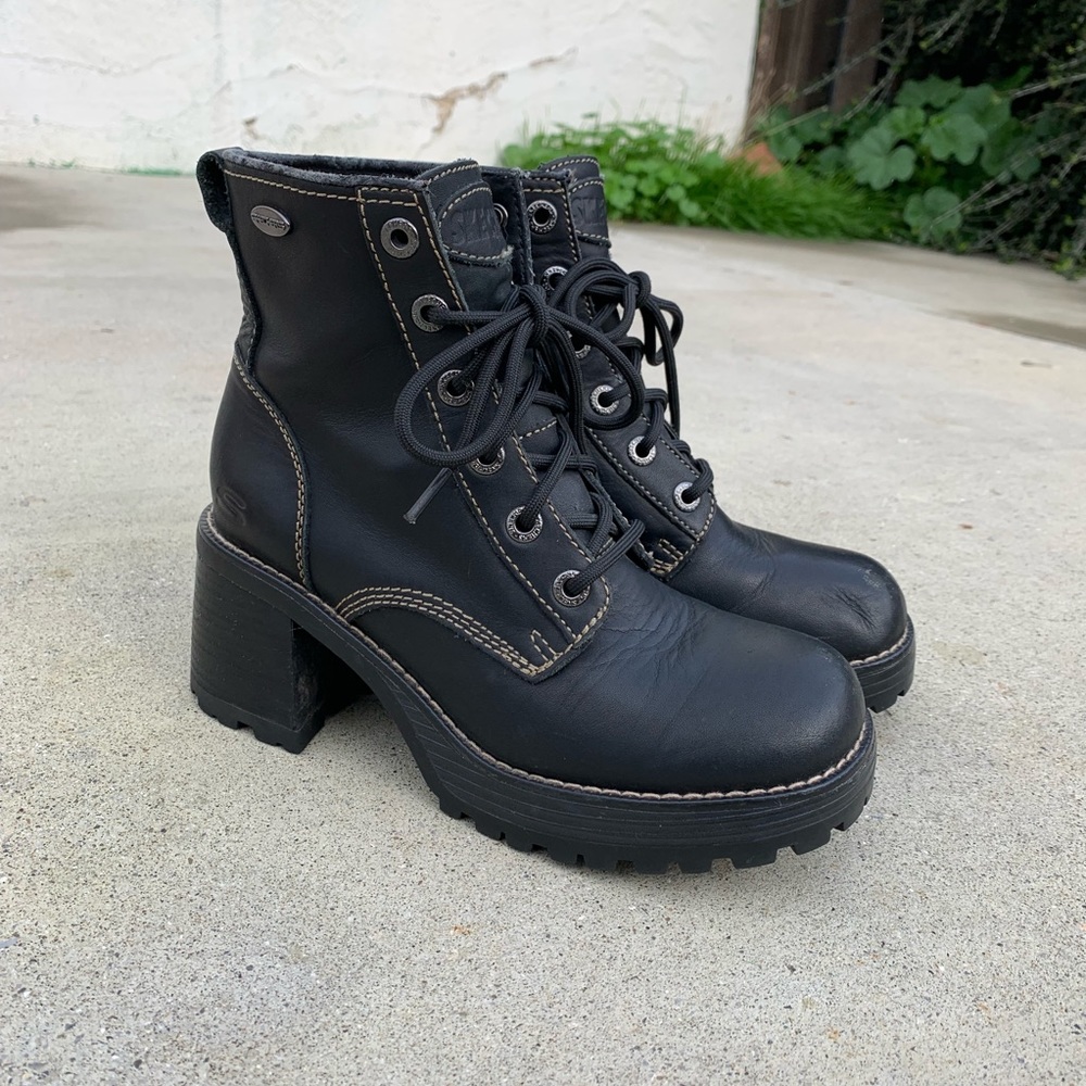 ‼️SOLD‼️ VINTAGE PLATFORM SKECHERS BOOTS ✨